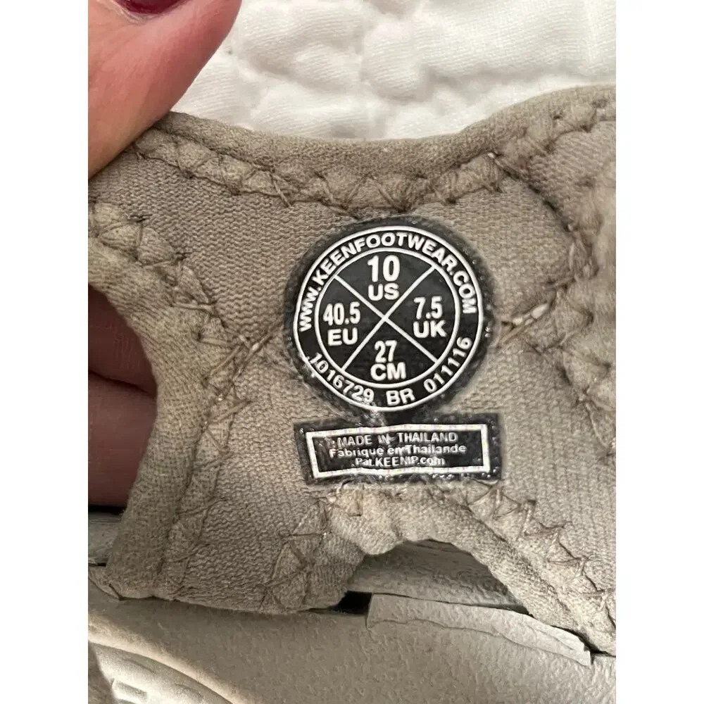 KEEN Rose Sandal Women's Size 10 Taupe Gray Hiking Water Closed Toe Outdoor